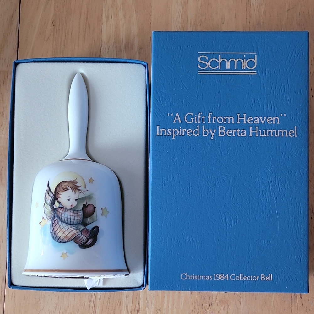 Schmid Hummel Christmas 1984 Collector Bell